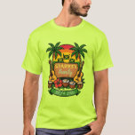 Camiseta reunión familiar jamaicana<br><div class="desc">camiseta personalizada de reunión familiar jamaicana</div>