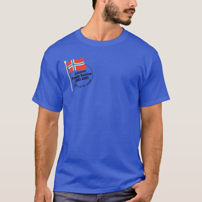 Camiseta Reunión familiar Johnson 2021 T Shirt M (Anverso)