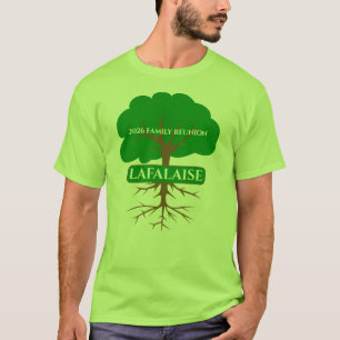 Camiseta Reunión Familiar LAFALAISE 2026 Verde 290