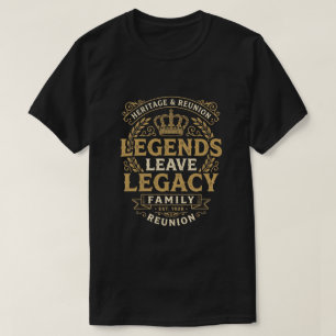Camiseta Reunión Familiar Legado Patrimonio 2026