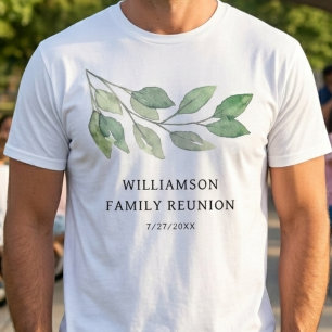 Camiseta Reunión Familiar Personalizada