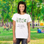 Camiseta Reunión familiar personalizada<br><div class="desc">Esta elegante camiseta de reunión familiar está decorada con plantas acuáticas. Personalizable fácil. Simplemente quite la fecha si desea usar la camiseta durante muchos años. Utilice la Herramienta de diseño para cambiar el tamaño, estilo o color del texto. Esta camiseta hace un gran regalo de mantenimiento de la reunión familiar....</div>