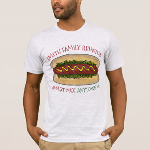 Camiseta Reunión familiar personalizada Cocina picnic Perro
