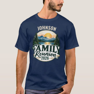 Camiseta Reunión Familiar Personalizada en la Montaña