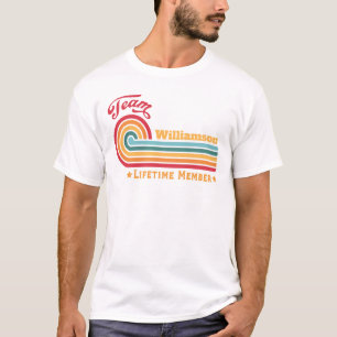 Camiseta Reunión Familiar Personalizada Monograma Antiguo a