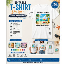 Camiseta Reunión Familiar Personalizada - Reunión Familiar
