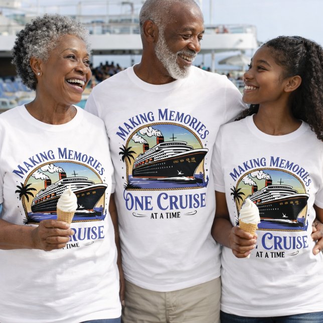 Camiseta Reunion Making Memories Cruise (Matching Cruise Shirts for family reunions)