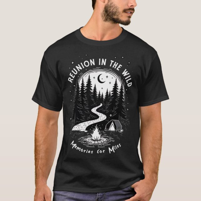 Camiseta Reunión salvaje (Anverso)