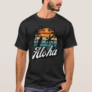 Camiseta Reunión Vacay Retro de Surf Aloha Hawaii