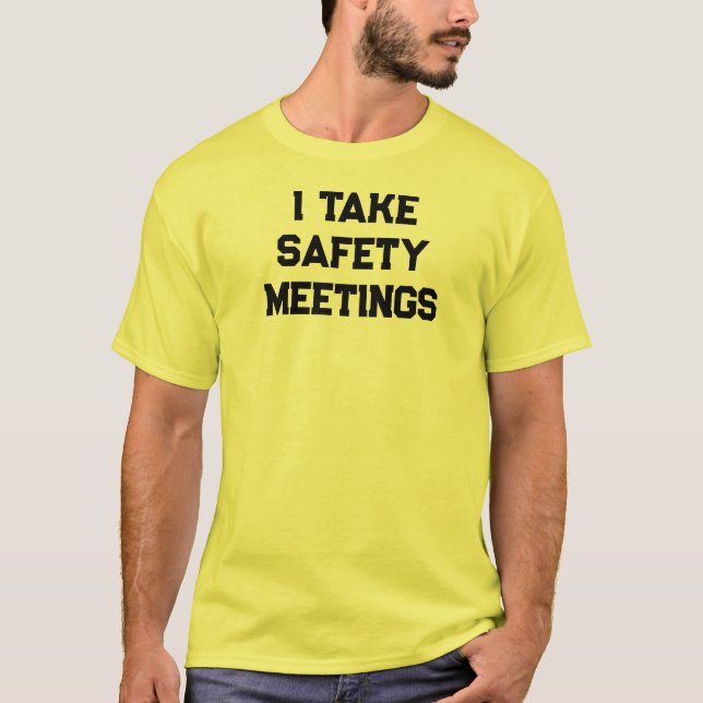 CAMISETA REUNIONES DE SEGURIDAD (Anverso)