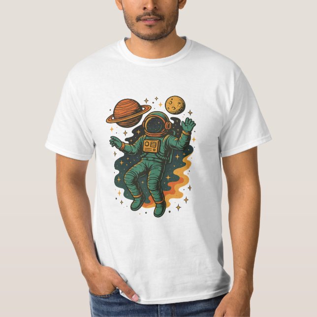 Camiseta Rêve Spatial (Anverso)