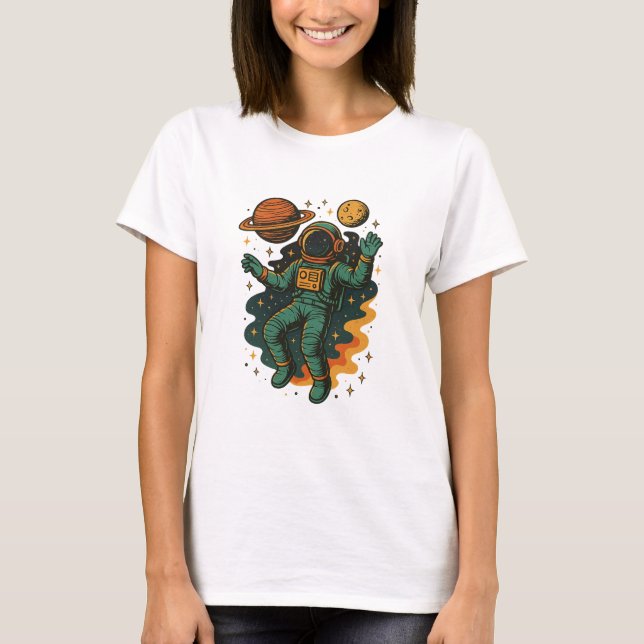 Camiseta Rêve Spatial (Anverso)