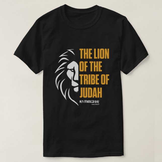 Camiseta revelación 5:5 - león de judá (Diseño del anverso)