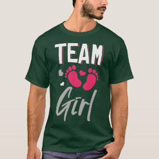 Camiseta Revelación de Baby Shower de género de Chica de eq
