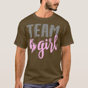 Camiseta Revelación de Baby Shower de género de Chica de eq