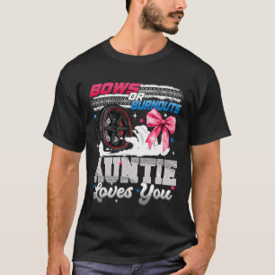 Camiseta Revelación de género Burnouts o lazos Tía te ama P
