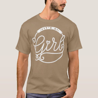 Camiseta Revelación de género cuando un chico o Chica de eq