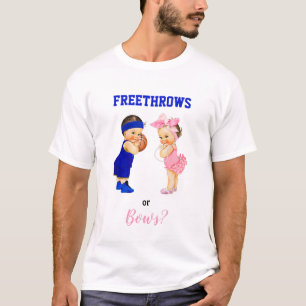 Camiseta Revelación de género de baloncesto bebe niño niña