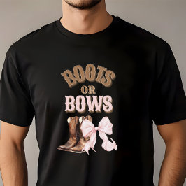 Camiseta Revelación de género de boots o vacas