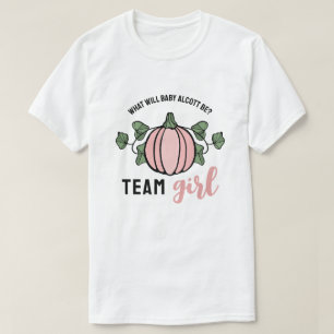 Camiseta Revelación de género de Chica del equipo de calaba
