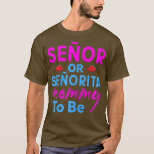 Camiseta Revelación De Género De Mujeres Senoras O Señorita