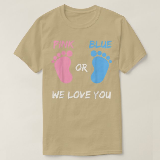 Camiseta Revelación de género de Team Boy Chica (Diseño del anverso)