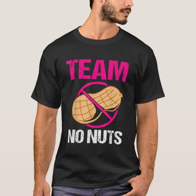 Camiseta Revelación de género de Team No Nuts (Anverso)