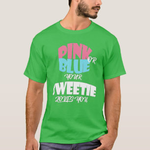 Camiseta Revelación de género del bebé para esencia de SWEE
