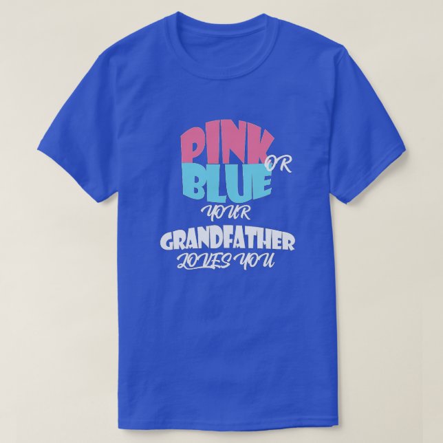 Camiseta Revelación de género del bebé para esencia del ABU (Diseño del anverso)
