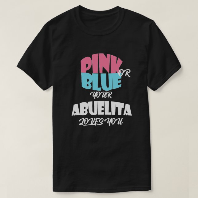 Camiseta Revelación de género del bebé para la clasificació (Diseño del anverso)