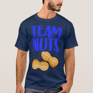 Camiseta Revelación de género divertida de maní de Team Nut
