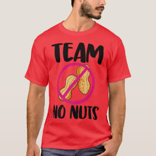 Camiseta Revelación de género divertida de Team No Nuts