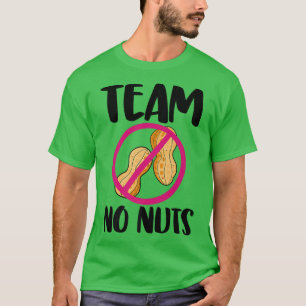Camiseta Revelación de género divertida de Team No Nuts