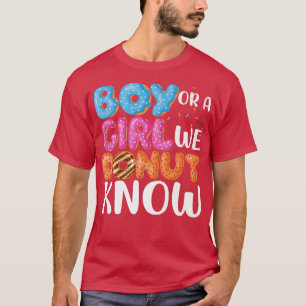 Camiseta Revelación de género divertida que no conocemos