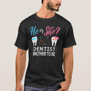 Camiseta Revelación De Género Él O Ella Hermano Para Ser De