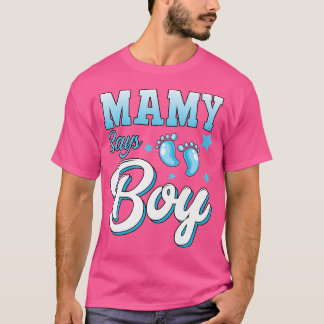 Camiseta Revelación de género Mamy dice que niño coincide c