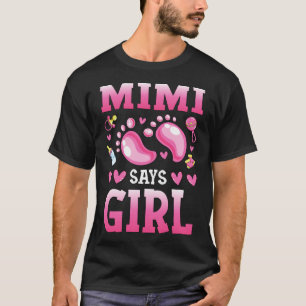Camiseta Revelación de género Mimi dice que la familia del 