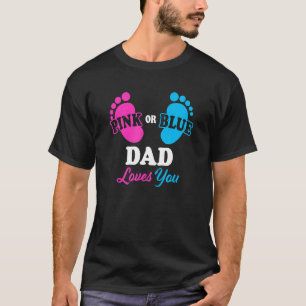 Camiseta Revelación de género papá Baby Shower Papi Embaraz