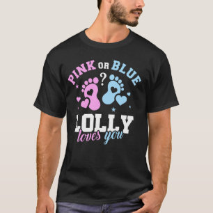 Camiseta Revelación de género Pink Or Blue Loves You