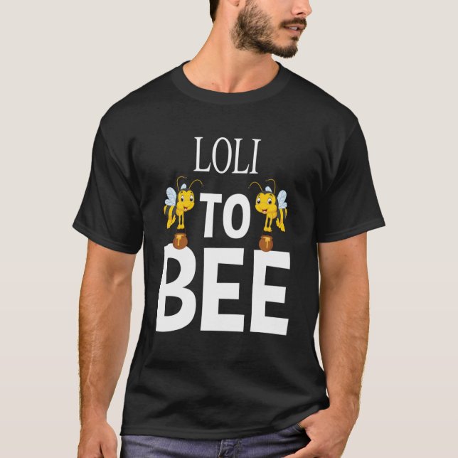 Camiseta Revelación del embarazo de Loli a la abeja Annou (Anverso)