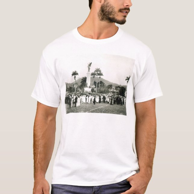 Camiseta Revelación del monumento de guerra (Anverso)