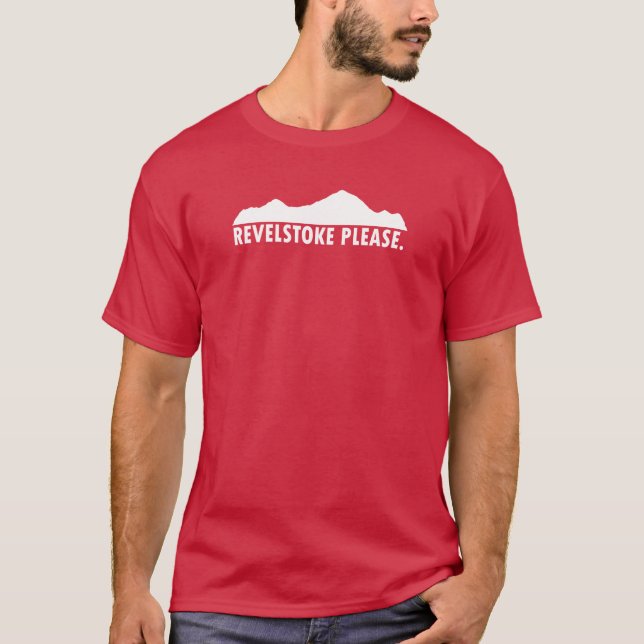 Camiseta Revelstoke por favor (Anverso)