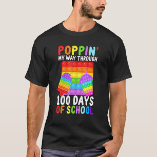 Camiseta Reventando Mi Camino A Través De 100 Días De Coleg