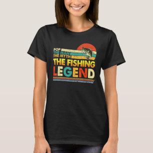 Camiseta Reventar El Hombre Mito Leyenda De Pesca Día Del P
