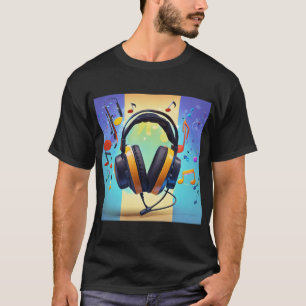 Camiseta "Reverberaciones rítmicas: edición DJ"