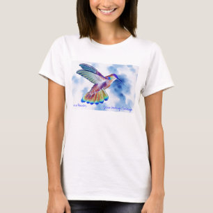 Camiseta reversa del colibrí