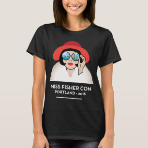 Camiseta Reversa el Arte de la Estafa de Miss Fisher - para
