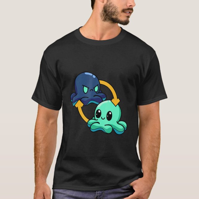Camiseta Reversible Octopus Emotional Switch Leisure (Anverso)