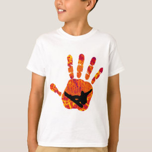 Camiseta Revestimientos del parque de la snowboard