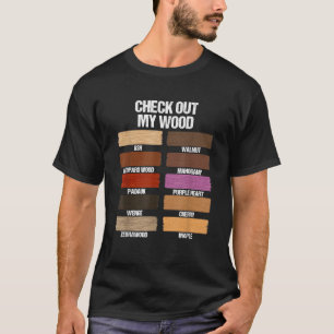 Camiseta Revisa Mi Carpintería De Madera Carpintero Obrero